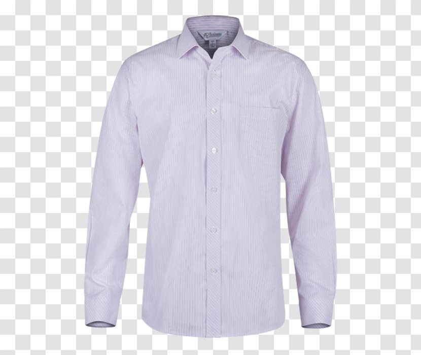 Dress Shirt Long-sleeved T-shirt Collar - Clothing Accessories Transparent PNG