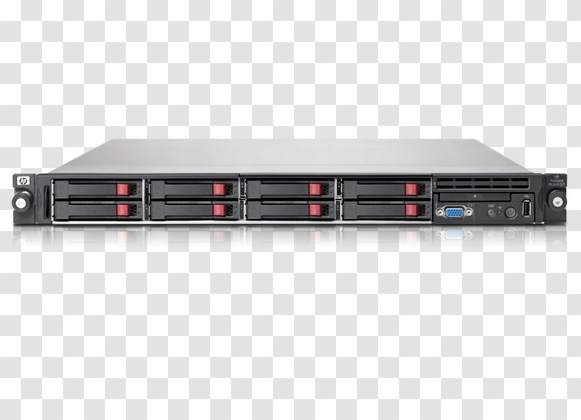 Hewlett-Packard HP ProLiant DL360 G7 Computer Servers G6 - Multimedia - Rack Server Transparent PNG