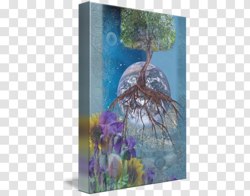 The Greatest Thing In World Flower Painting Fauna Book - Organism - Celtic Tree Of Life Transparent PNG