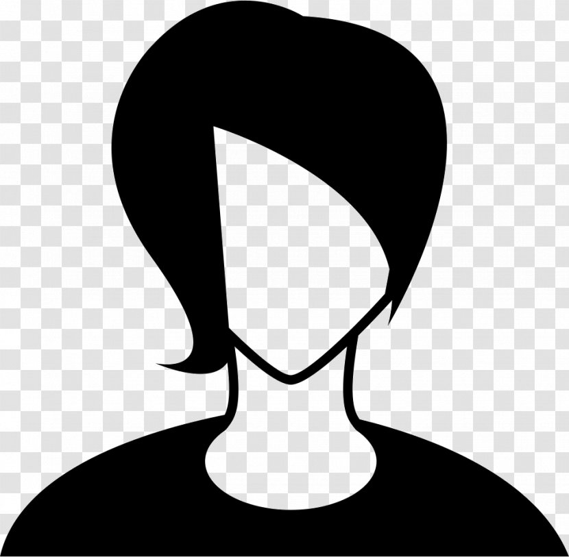 Adolescents Icon - Neck - Black Hair Transparent PNG