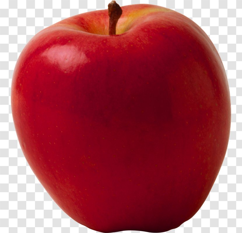 McIntosh Red Paradise Apple Clip Art - Natural Foods - Frutas Transparent PNG