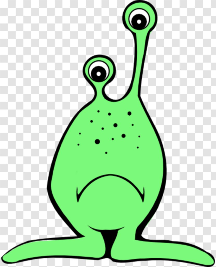 YouTube Alien Clip Art - Aliens - Frowning Transparent PNG