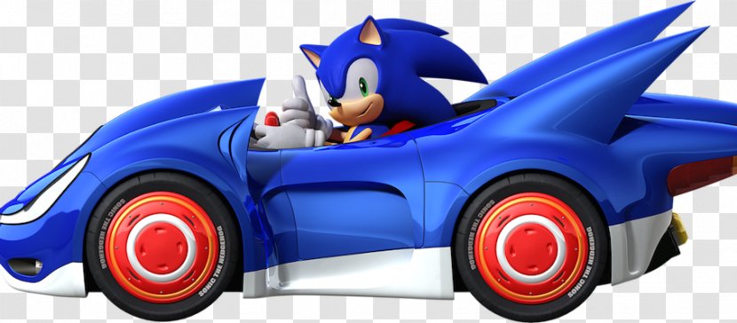 Sonic The Hedgehog 2 & Sega All-Stars Racing Mania Sticker - Video Games - 4 Episode Transparent PNG