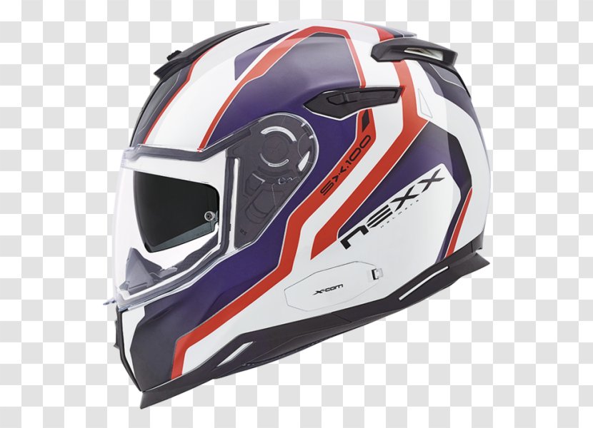Motorcycle Helmets Nexx Sx 100 Blast Integraalhelm - Visor Transparent PNG