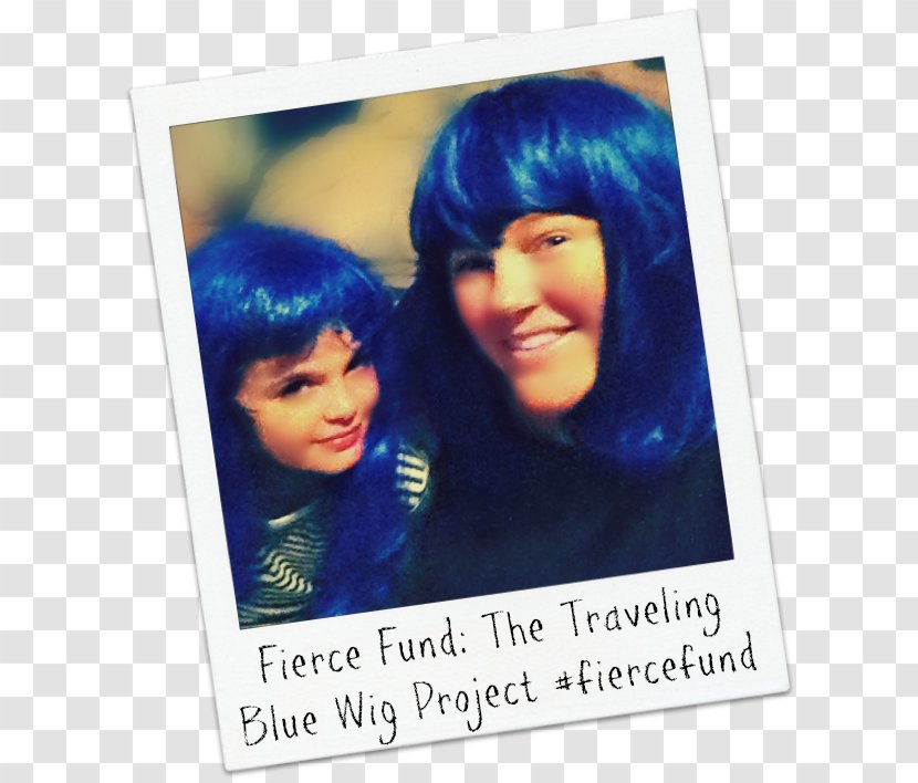 Poster Hair Coloring - Blue - Kids' Cancer Project Transparent PNG