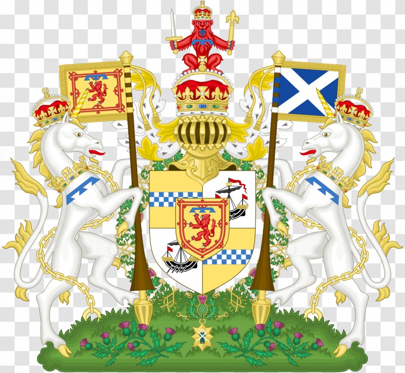Kingdom Of Scotland Royal Coat Arms The United - Lord Lyon King Transparent PNG