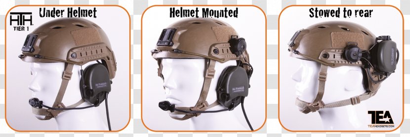 Headset Headphones Combat Helmet FAST - Horse Tack - Wearing A Transparent PNG