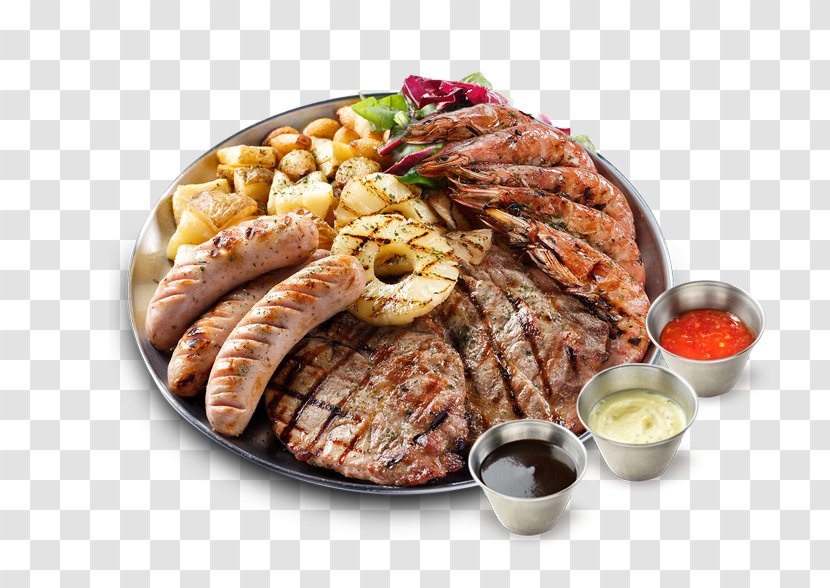Barbecue Chicken Mixed Grill Seafood Pulled Pork - Meat Transparent PNG