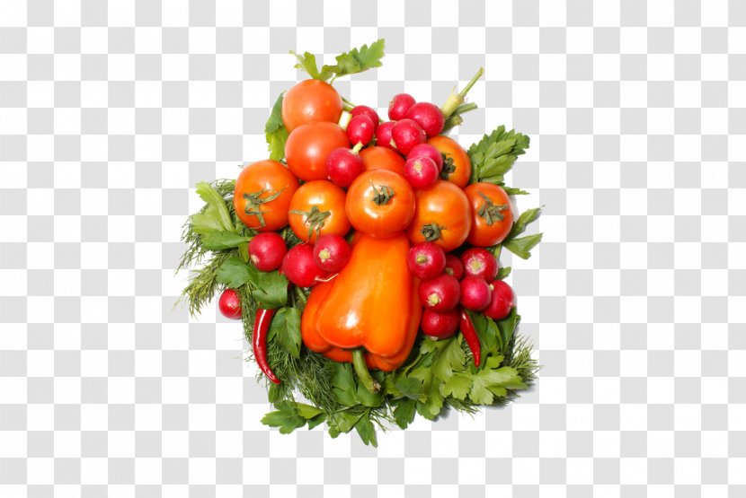 Tomato Organic Food Vegetable Salad - Radish - Red Vegetables Transparent PNG