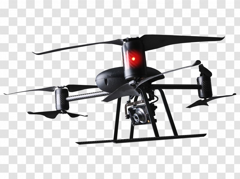 Draganflyer X6 Helicopter Unmanned Aerial Vehicle Police Law Enforcement Agency - Surveillance - Drone Transparent PNG