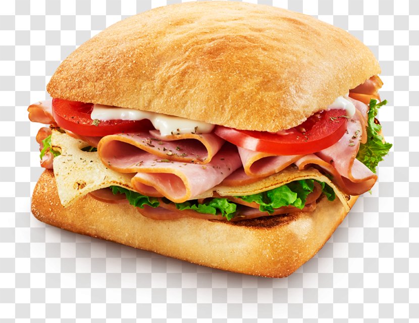 Submarine Sandwich Ham And Cheese Ciabatta Tuna Fish Melt - American Food Transparent PNG