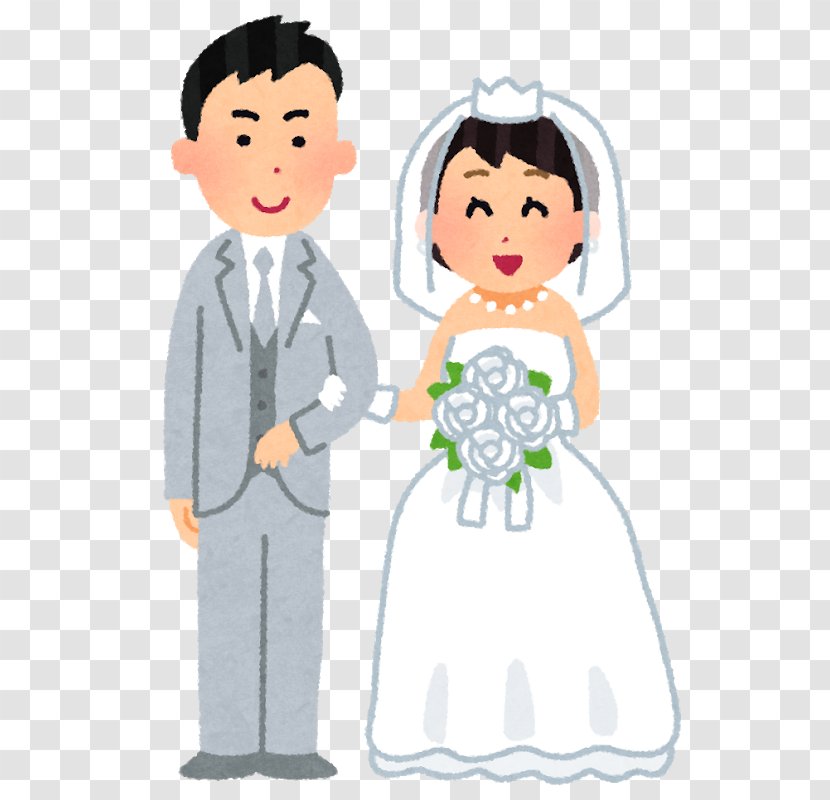 いらすとや Marriage Wedding Anniversary Husband - Tree - Young Couple Transparent PNG