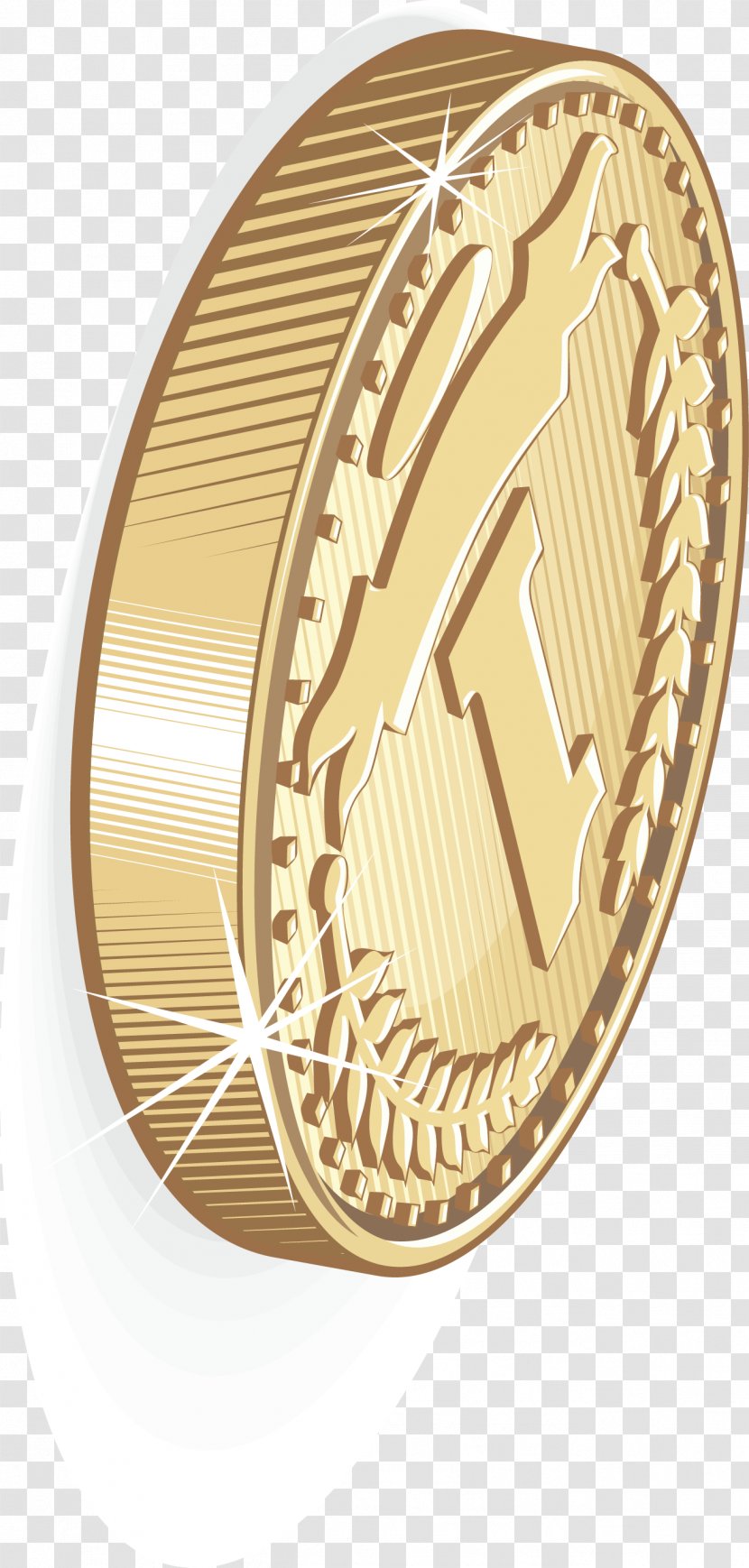 Coin Gold Metal Money - Material - Dollar Element Transparent PNG