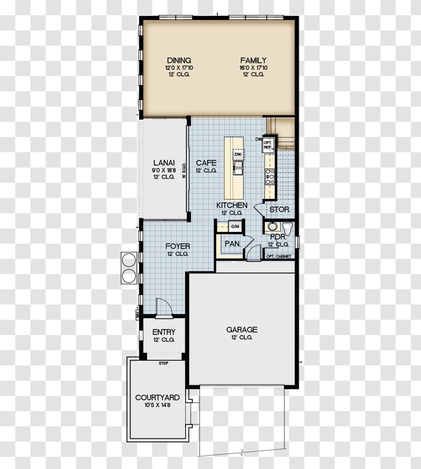 Floor Plan House Square Foot - Schematic Transparent PNG