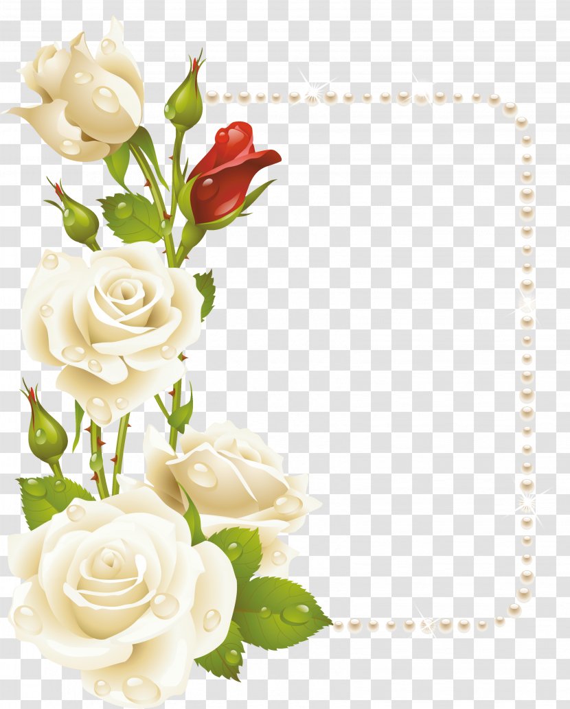Rose Flower Painting Embroidery Clip Art Transparent PNG