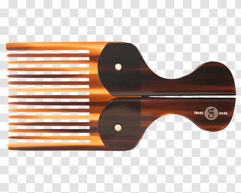 Folding Pocket Beard Comb Pomade Barber - Watercolor - Twist Transparent PNG