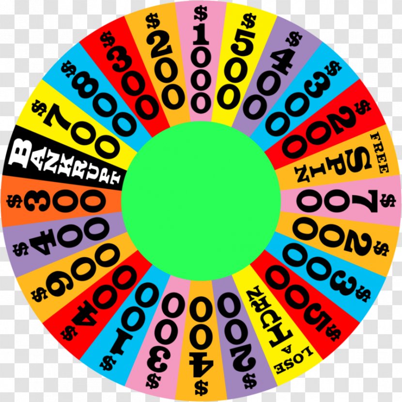 Game Show Television Wheel - Yellow Transparent PNG