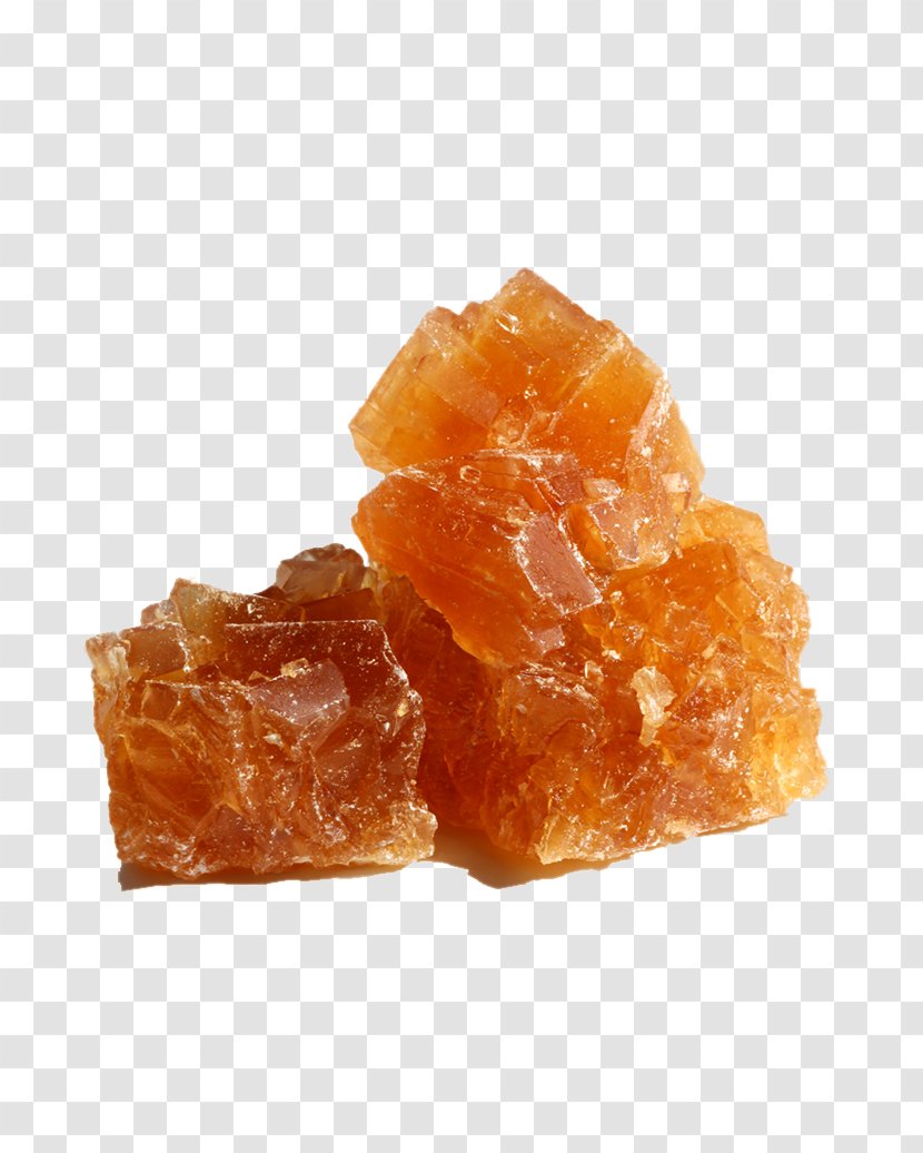 Rock Candy Tong Sui Sugar Yellow Food - Block Transparent PNG