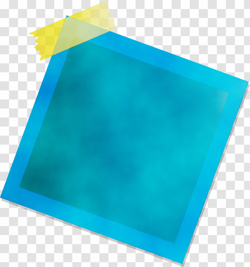 Angle Rectangle M Turquoise Rectangle Transparent PNG