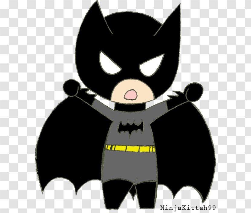 Cat Character Fiction BAT-M Clip Art Transparent PNG