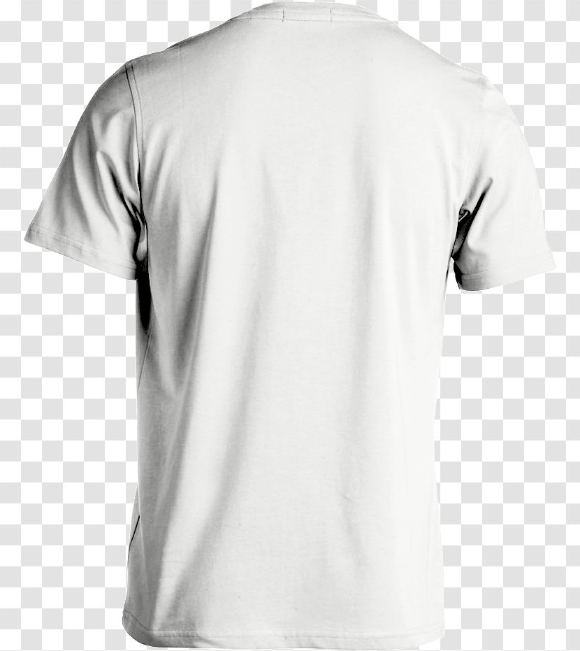 T-shirt Hoodie Crew Neck Clothing - Polo Shirt - Back Transparent PNG