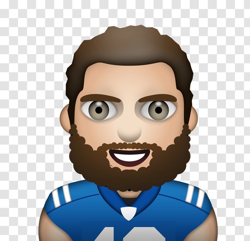 Emoji Fantasy Football Text Messaging Person - Touchdown Transparent PNG