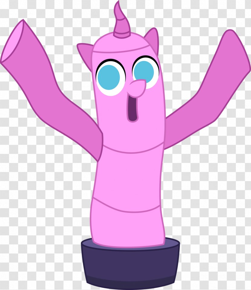 Pinkie Pie Pony Tube Man DeviantArt - Inflatable - Family Guy Transparent PNG