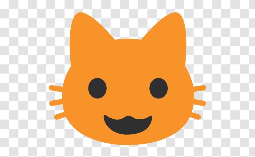 Emoji Kittens Sticker Noto Fonts Thumb Signal - Sms Transparent PNG