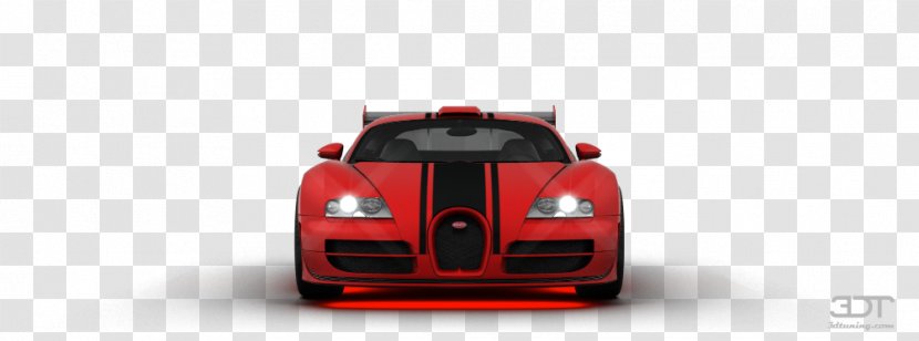 Model Car Automotive Design Motor Vehicle - Race - Bugatti Veyron Transparent PNG
