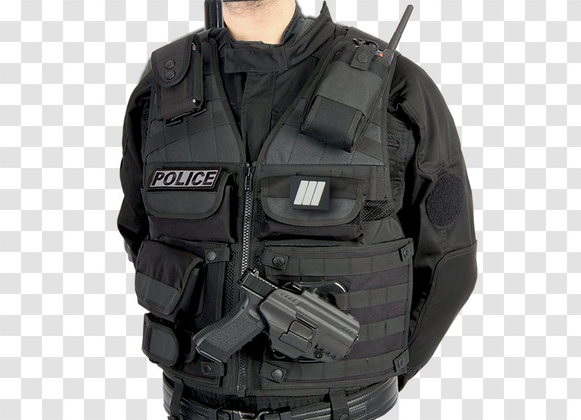 Gilets Waistcoat T-shirt Bullet Proof Vests Jacket - Military Transparent PNG