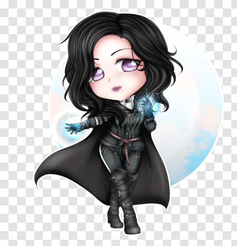 The Witcher 3: Wild Hunt Hearts Of Stone Yennefer Fan Art - Watercolor - Character Illustration Transparent PNG
