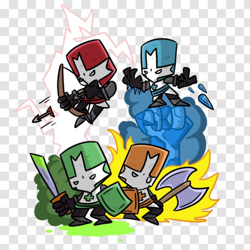 Castle Crashers DeviantArt 4 Nickles - Community - Video Games Day Transparent PNG