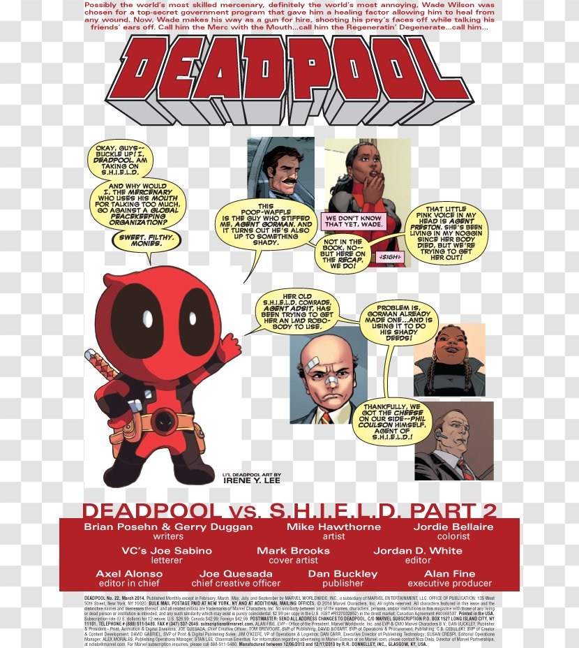 Deadpool Spider-Man Loki Comic Book Comics - Allnew Xmen Transparent PNG