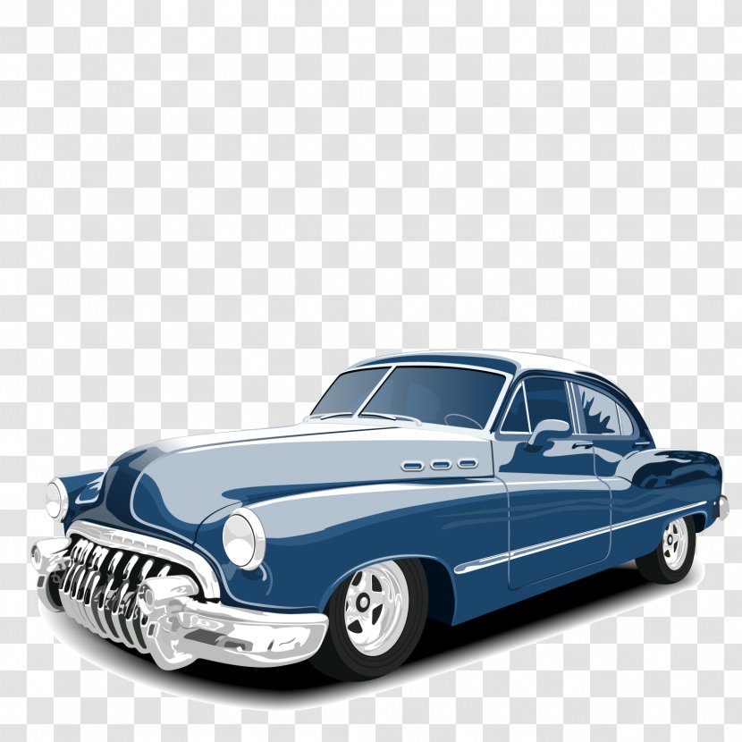 Vintage Car Classic - Play Vehicle - Vector Transparent PNG