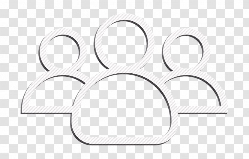 Network And Communication Icon Group - Number - Blackandwhite Transparent PNG