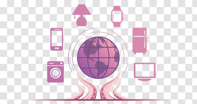 Brand Logo Pink M - Silhouette - Internet Of Things Transparent PNG