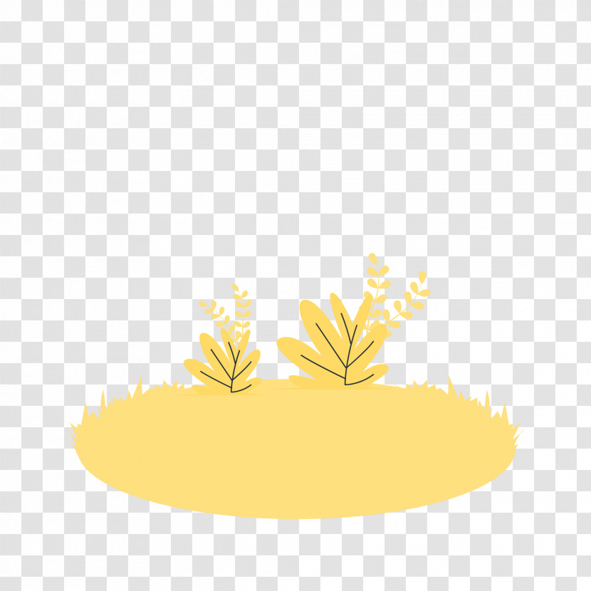 Leaf Tree Yellow Meter Font Transparent PNG