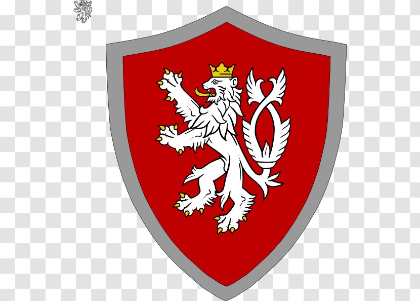 Kingdom Of Bohemia Czech Lands Silesia Coat Arms The Republic - Prague - Lion Shield Transparent PNG