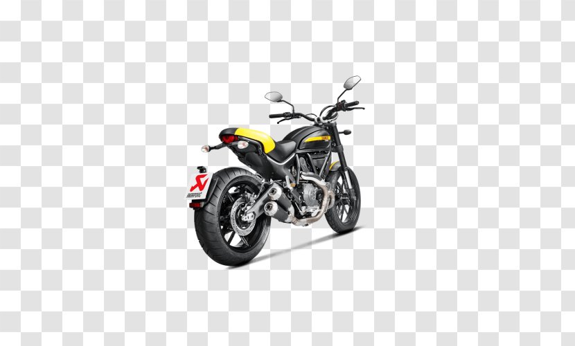 Exhaust System Ducati Scrambler Car Motorcycle - Vehicle Transparent PNG