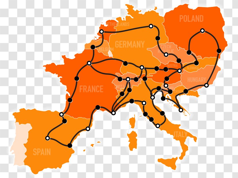 World European Union Business United States - Orange Transparent PNG