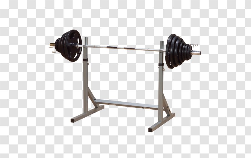 Power Rack Squat Weight Training Bench Exercise Equipment - Physical Fitness - Barbell Transparent PNG