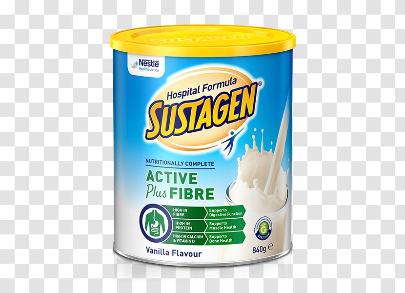 Milk Sustagen Flavor Dietary Fiber Vanilla - Hospital Pharmacist Transparent PNG