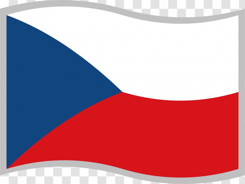 Clip Art Openclipart Free Content Image - Cartoon - Prague Flag Transparent PNG