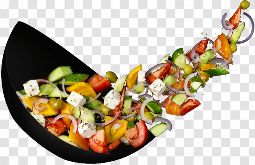 Greek Salad Sushi Vegetarian Cuisine Pizza Transparent PNG
