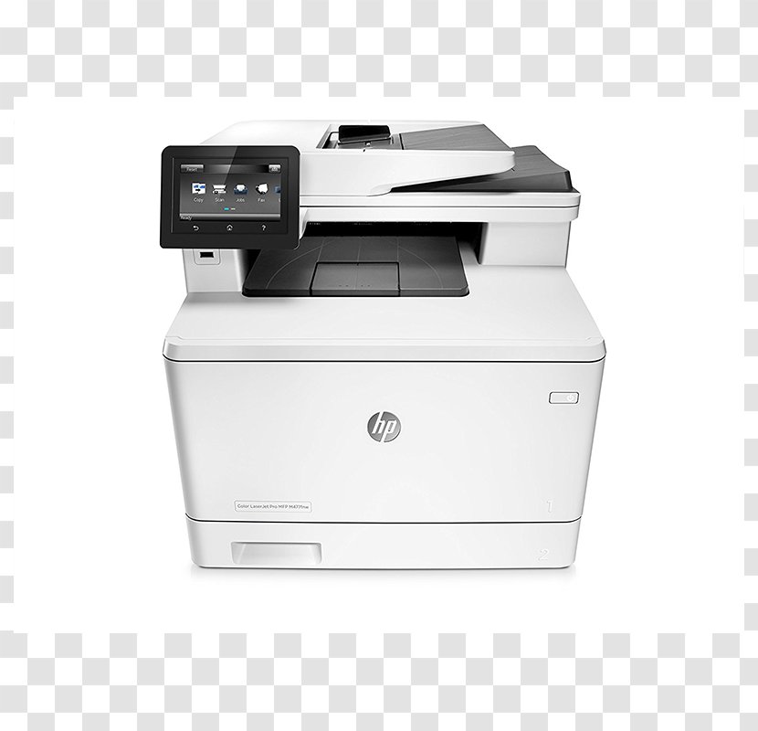 HP LaserJet Pro M477 Multi-function Printer Hewlett-Packard Laser Printing - Output Device - Hewlett-packard Transparent PNG