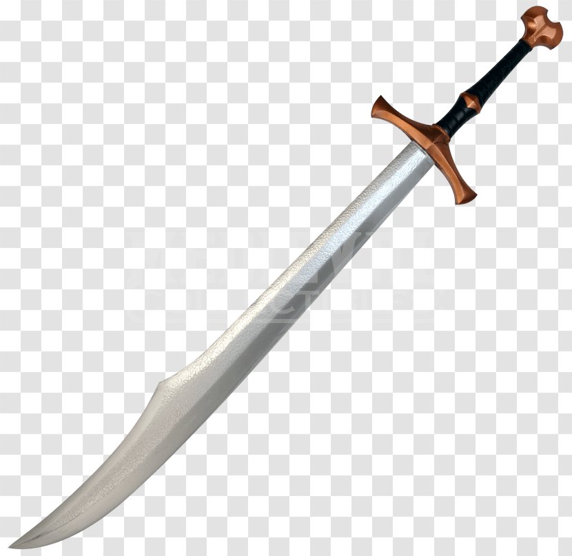 Falchion Knife Weapon Longsword - Sword Transparent PNG