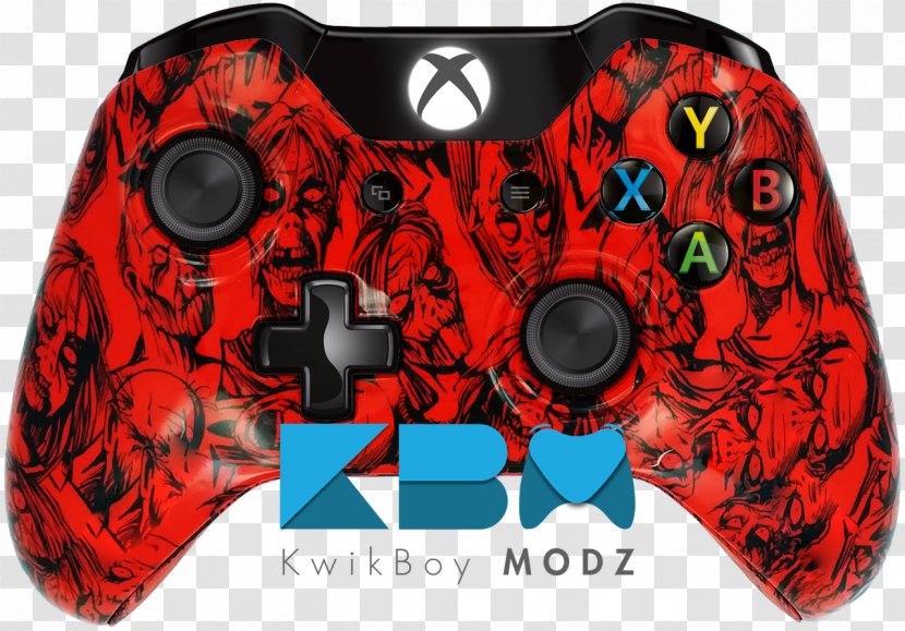 Xbox One Controller 360 Minecraft Microsoft S - Watercolor - Black Ops 2 Rating Transparent PNG