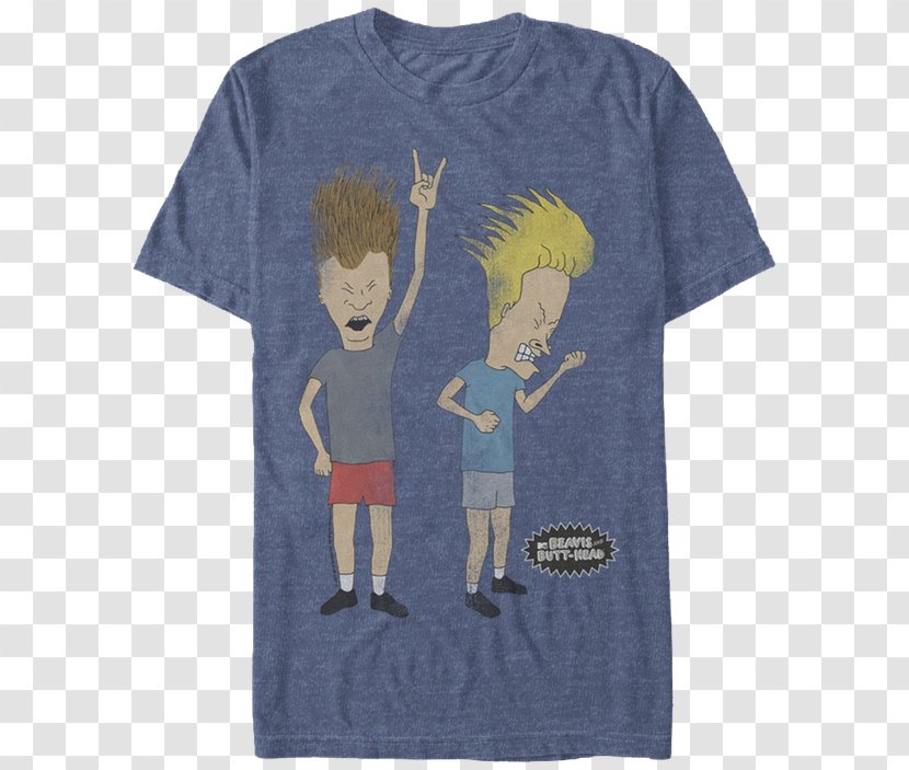 T-shirt Beavis Butt-head Headbanging - Clothing Transparent PNG