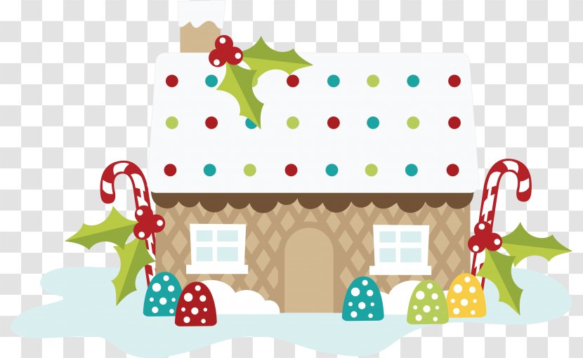 Christmas Decoration Gingerbread House Clip Art Transparent PNG