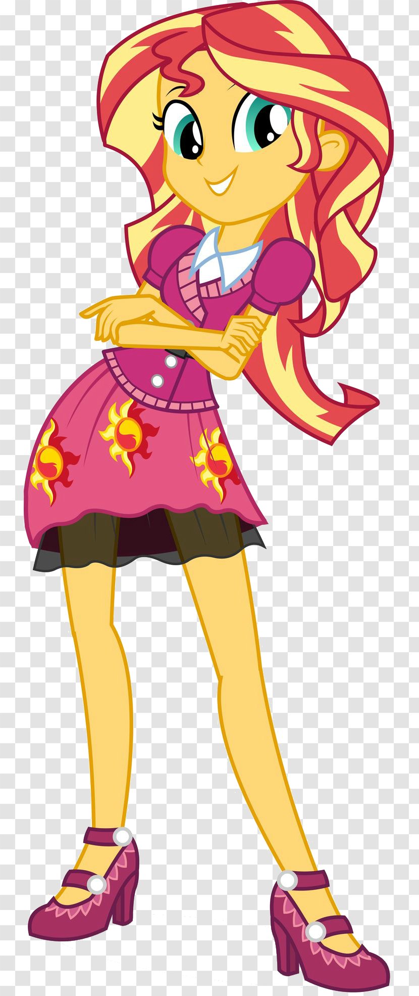 Sunset Shimmer My Little Pony: Equestria Girls Applejack Rarity - Heart - Pony Twilight Sparkle Dr Transparent PNG